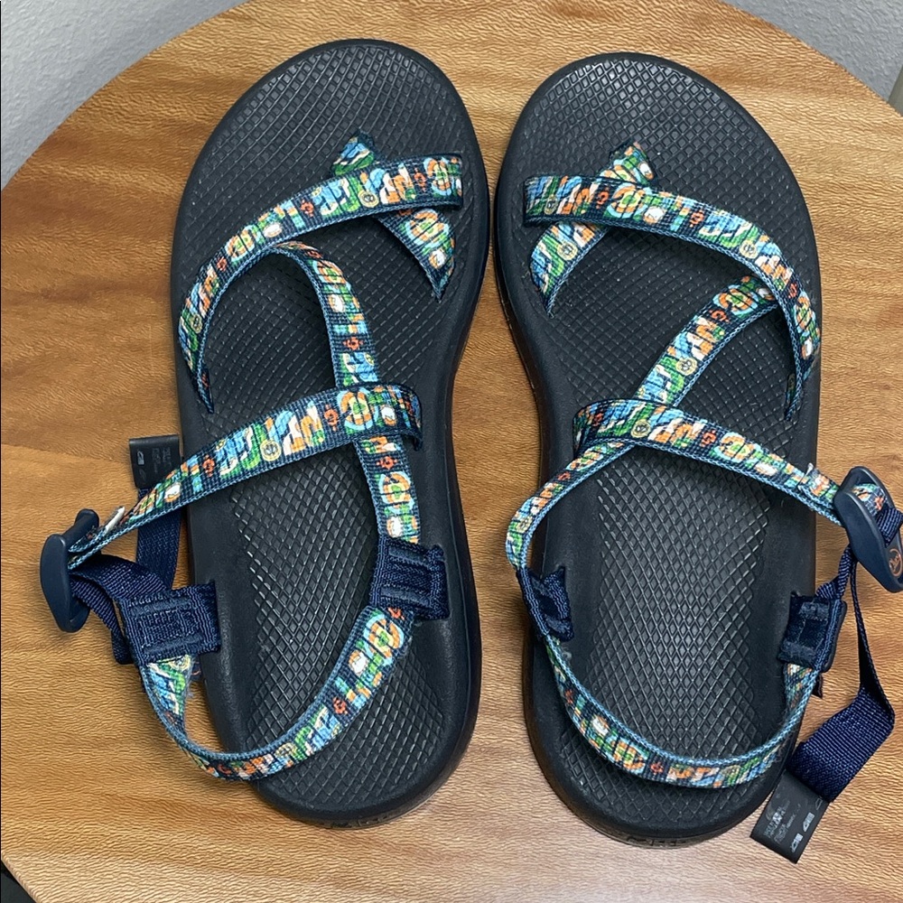 Men’s Chaco Summer of 69 Z/Cloud 2 Sandal Woodstock Peace & Love Print Size 11 - Picture 11 of 16